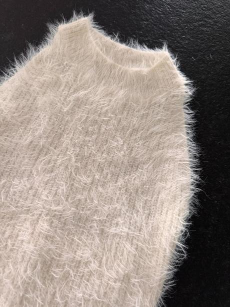 Zara - chlpatý top, zara,m