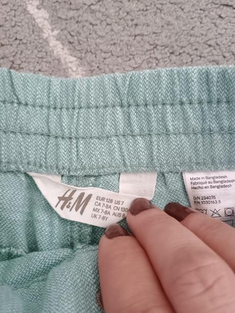 Kraťasy pre chlapčeka, h&m,128