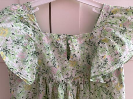 Ľahké bavlnené šaty hm, v 122, h&m,122