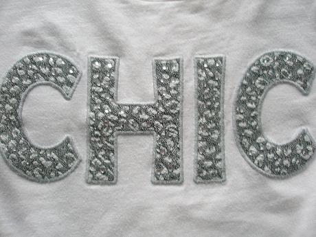 Tričko zn. f&f s trblietavým nápisom veľ. 140, f&f,140