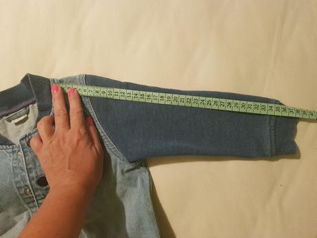 H&m riflová bomber bunda, h&m,92
