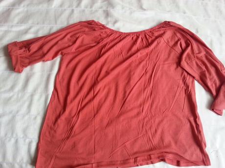 Oranzove tricko 3/4 rukav, 46