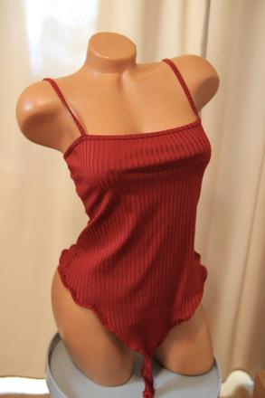 Červený body top, l, l