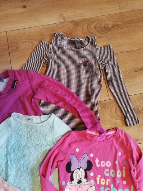 Tričká dlhy rukáv 6 ks, 116