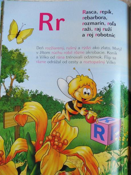 Kniha - šlabikár včielky maji, 