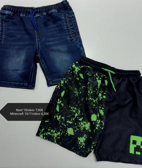 Bavlnené rifľové kraťasy next, next,140