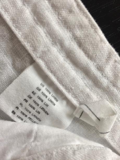 H&m l.o.g.g. vyšívaná ľanová sukňa ve.140, h&m,140