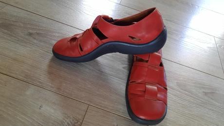 Lahucke kozene topanky romika v.38, 38