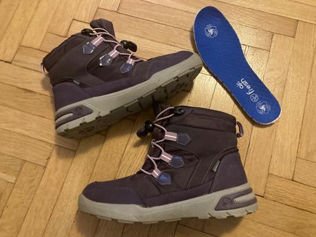 Snehule - dievčenské čižmy / zateplené, vodeodolné, 37