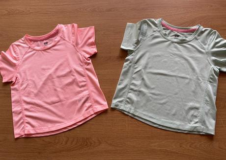 Tričko funkčné h&m 2pack 110/116, h&m,110