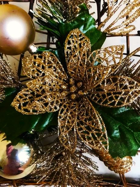 Naturálny vianočný zvon na dvere/kozub, 