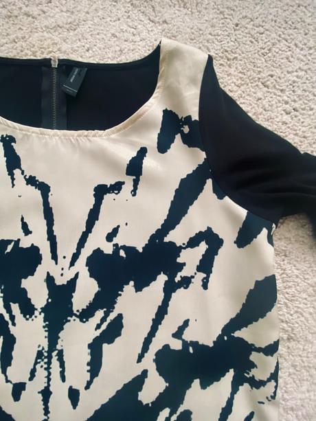 Cierno - biele saty, vero moda,s