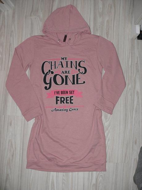 Predlzená mikina-tunika, m