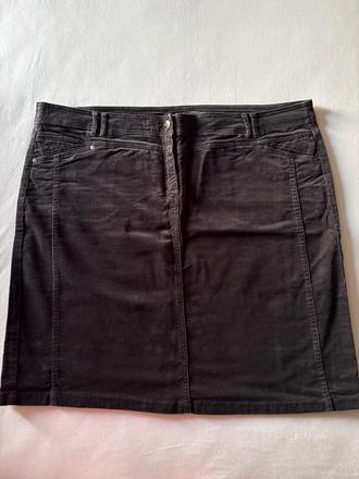 Sukňa menčestrová c&a, 4xl