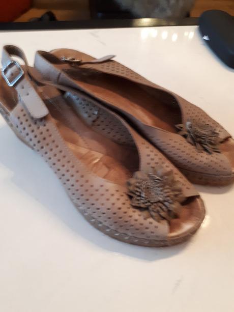 Kožené sandále rieker, rieker,39