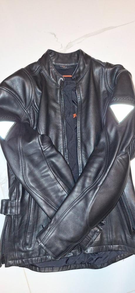 Hein gericke dámska kozenna moto bunda, 36
