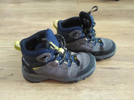 Detská vysoká obuv, nepremokavá, modro-siva,vel 29, decathlon,29