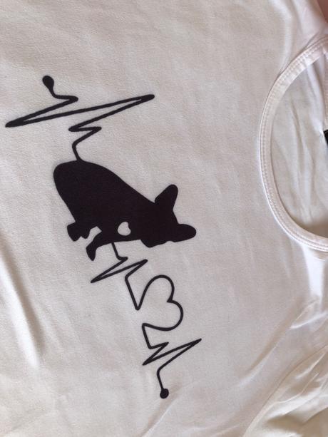 Tricko s buldockom, xs