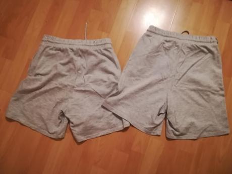 2x sivé kraťasy s, terranova, terranova,s