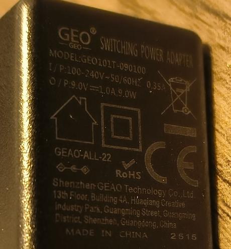 Napájací adaptér 240v, 