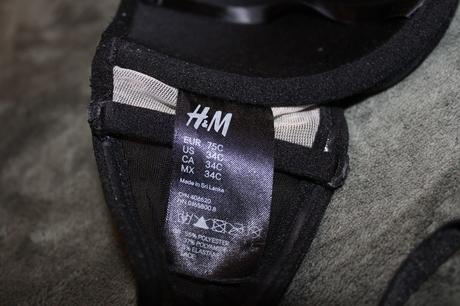 Podprsenka s odopínateľnými ramienkami, h&m,75c