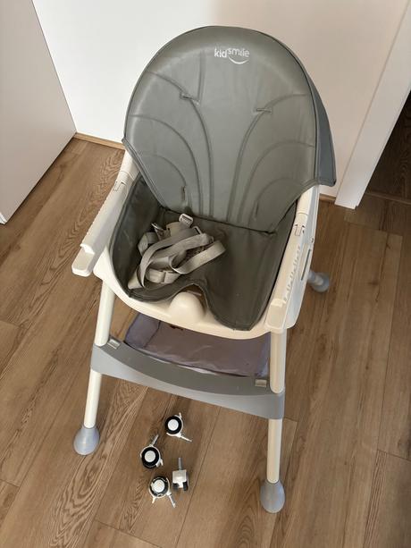 Detská jedálenská stolička kidsmile 4v1,