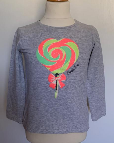 Ovs šedé tričko s aplikáciou, ovs,122