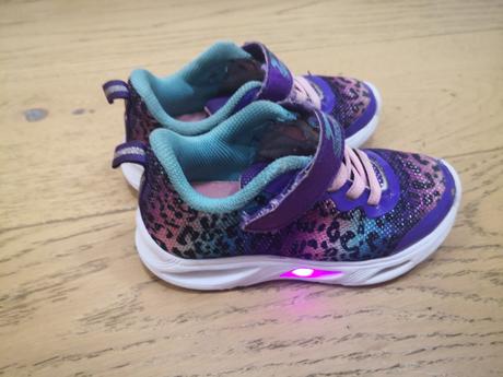 Dievčenské blikajúce tenisky, slazenger,28