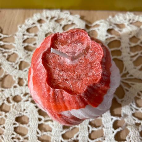 Sviečka červeno-biela, 