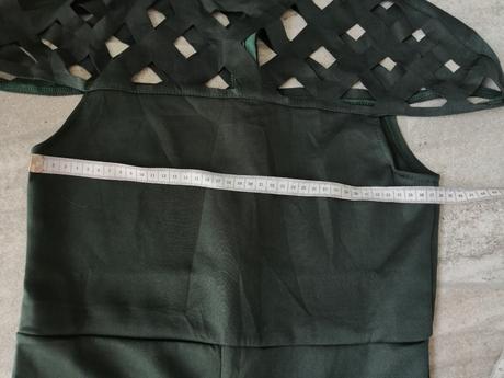 Neoprénový tmavozelený overal asos, vs, s