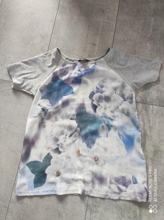 Tričko s kvetmi, f&f,36