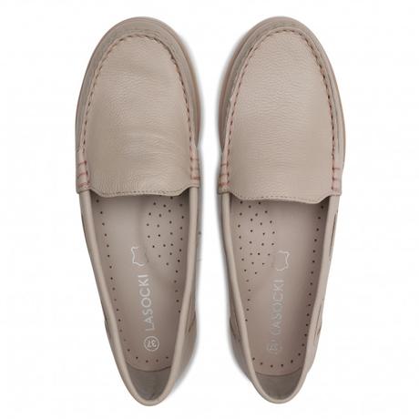 Len raz obute kožené mokasiny lasocki, lasocki,36