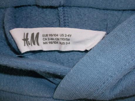 Detská mikina h&m, h&m,98