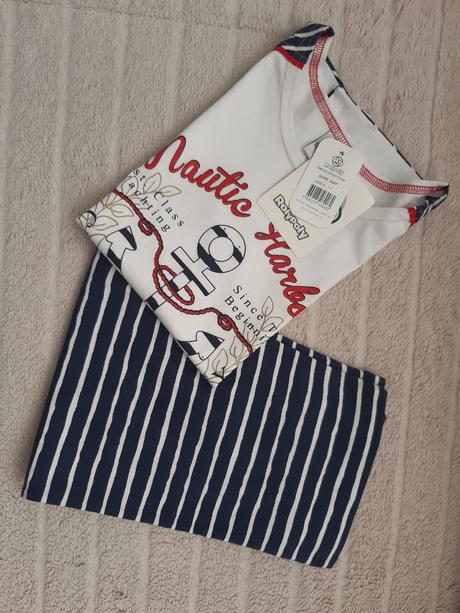 Súprava 3/4 nohavice a tričko 116/128 nová, 116