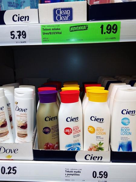 Dá sa ešte kúpiť biele telové mlieko Cien?