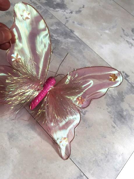 Dekoratívne motýle 2 ks, 