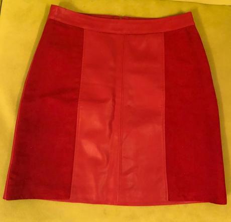 Koženková sukňa, orsay,36