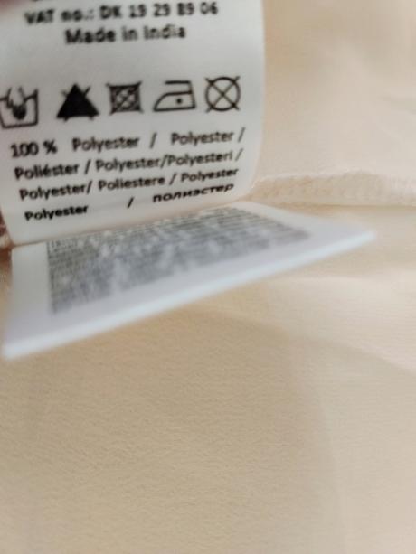 Elegantný krémový top s korálkami, 36