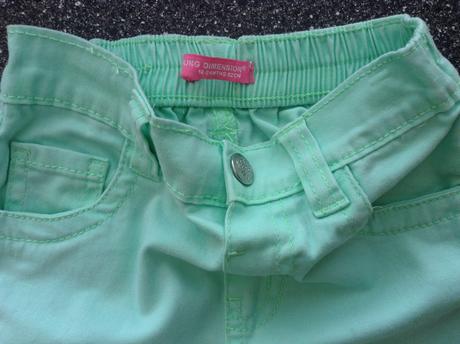 Neónovo-zelené rifličky, 1 1/2-2r., 92