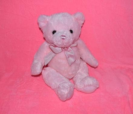 Ružový medvedík keel toys 48 cm,