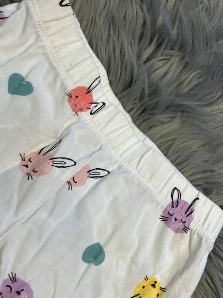 Dievčenské pyžamové nohavice so zajačikmi, f&f,98