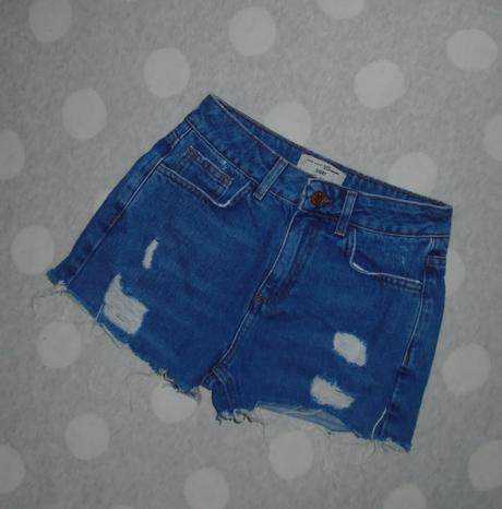 Riflové šortky na 11 rokov, new look,146