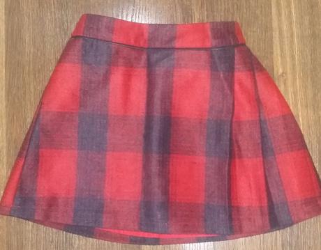 Károvaná sukňa, f&f,110