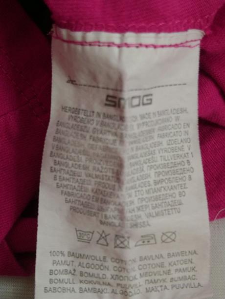 Dámsky sýto ružový top, smog, l