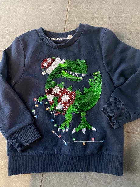 Vianočná mikina, c&a,104