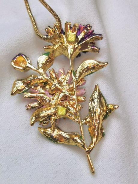 Bijou brigitte - náhrdelník v tvare kytice, bijou brigitte