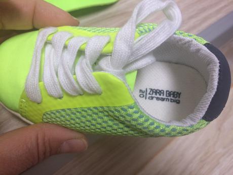 Neonove tenisky, zara,20