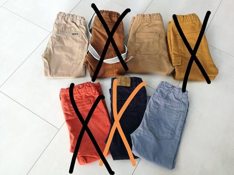 Nohavice h&m, zara, reserved, river island, h&m,92