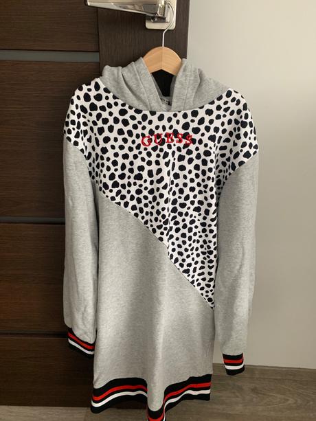 Dievčenské bavlnené šaty guess, guess,152