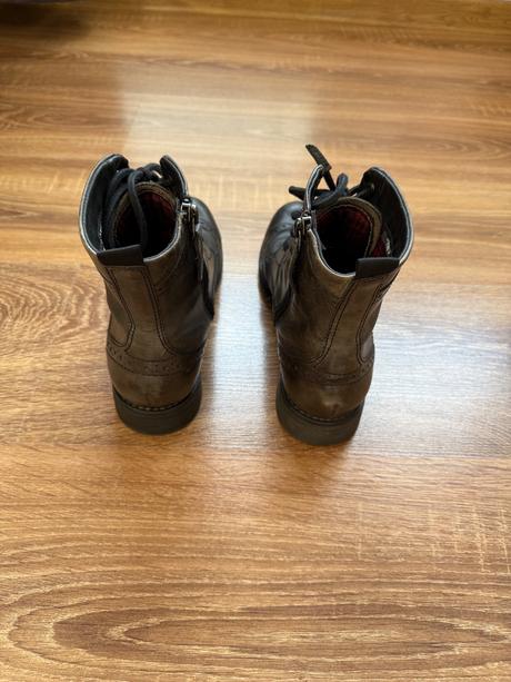 Koženné čižmy, tamaris,37